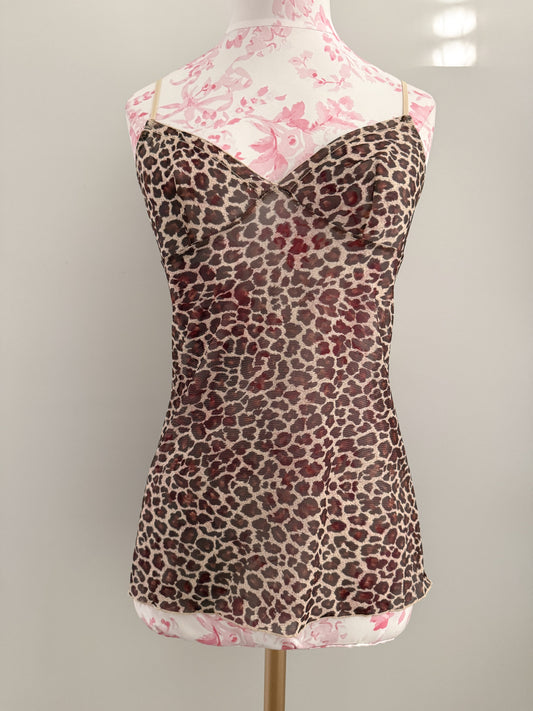 wild petal twist martini camisole
