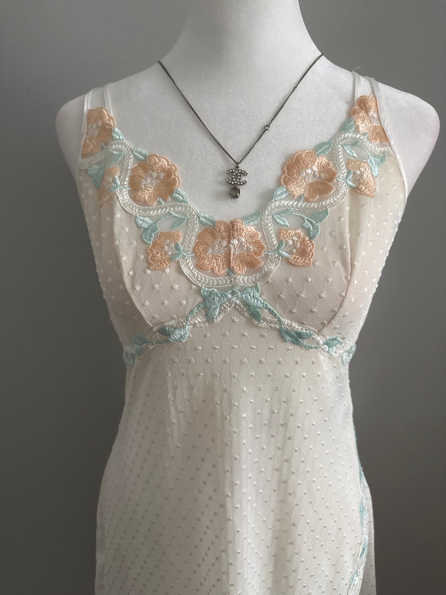 cucumber mint cocktail slip dress