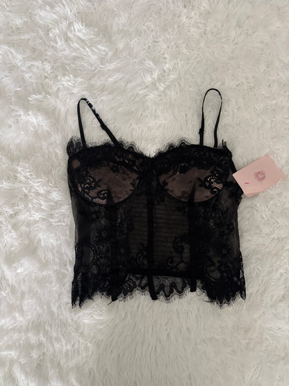 black licorice bellini camisole