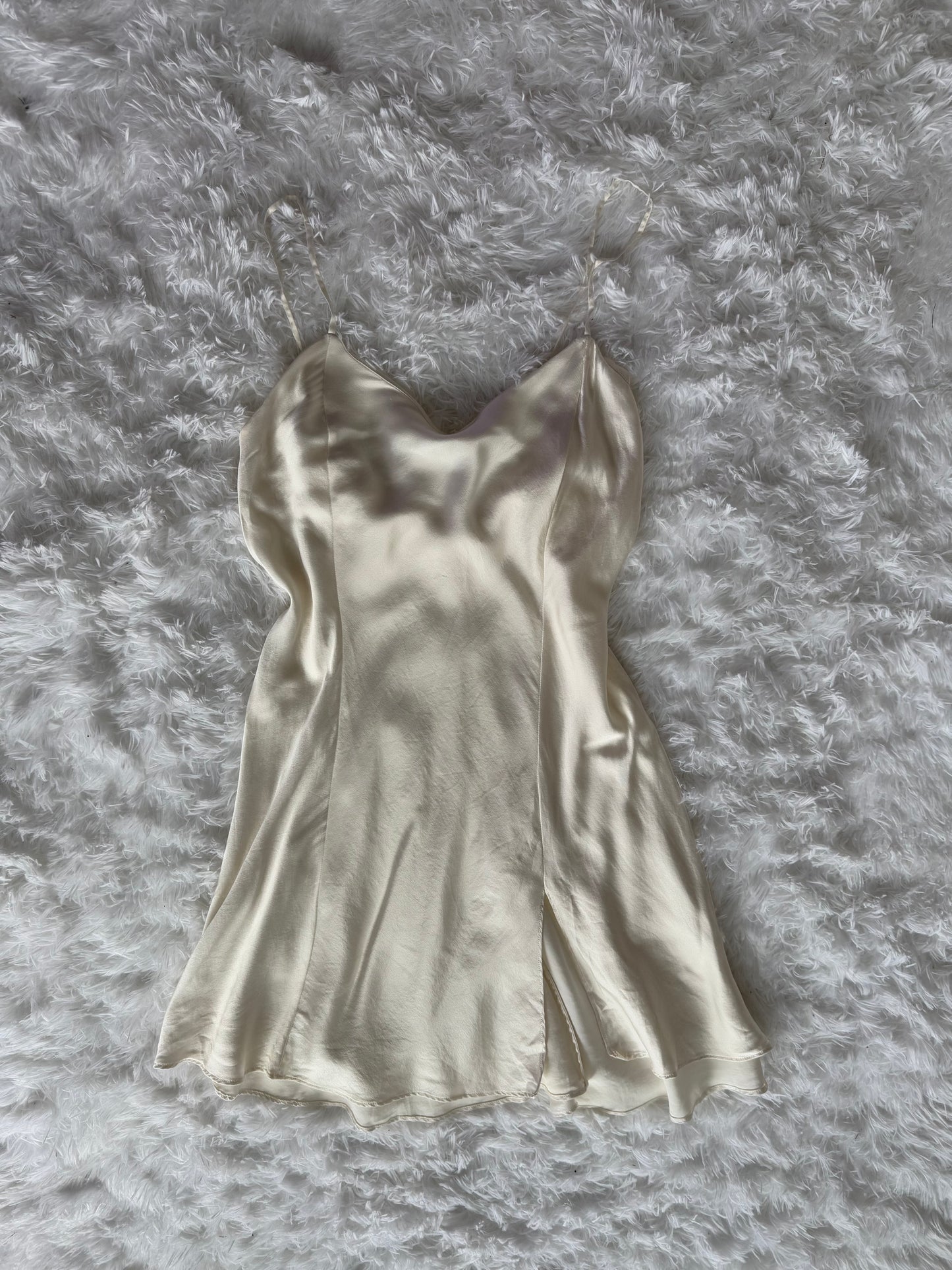 frosted palm rum punch slip dress