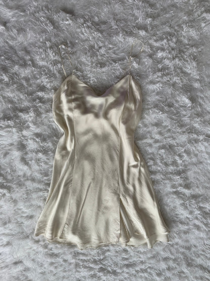 frosted palm rum punch slip dress