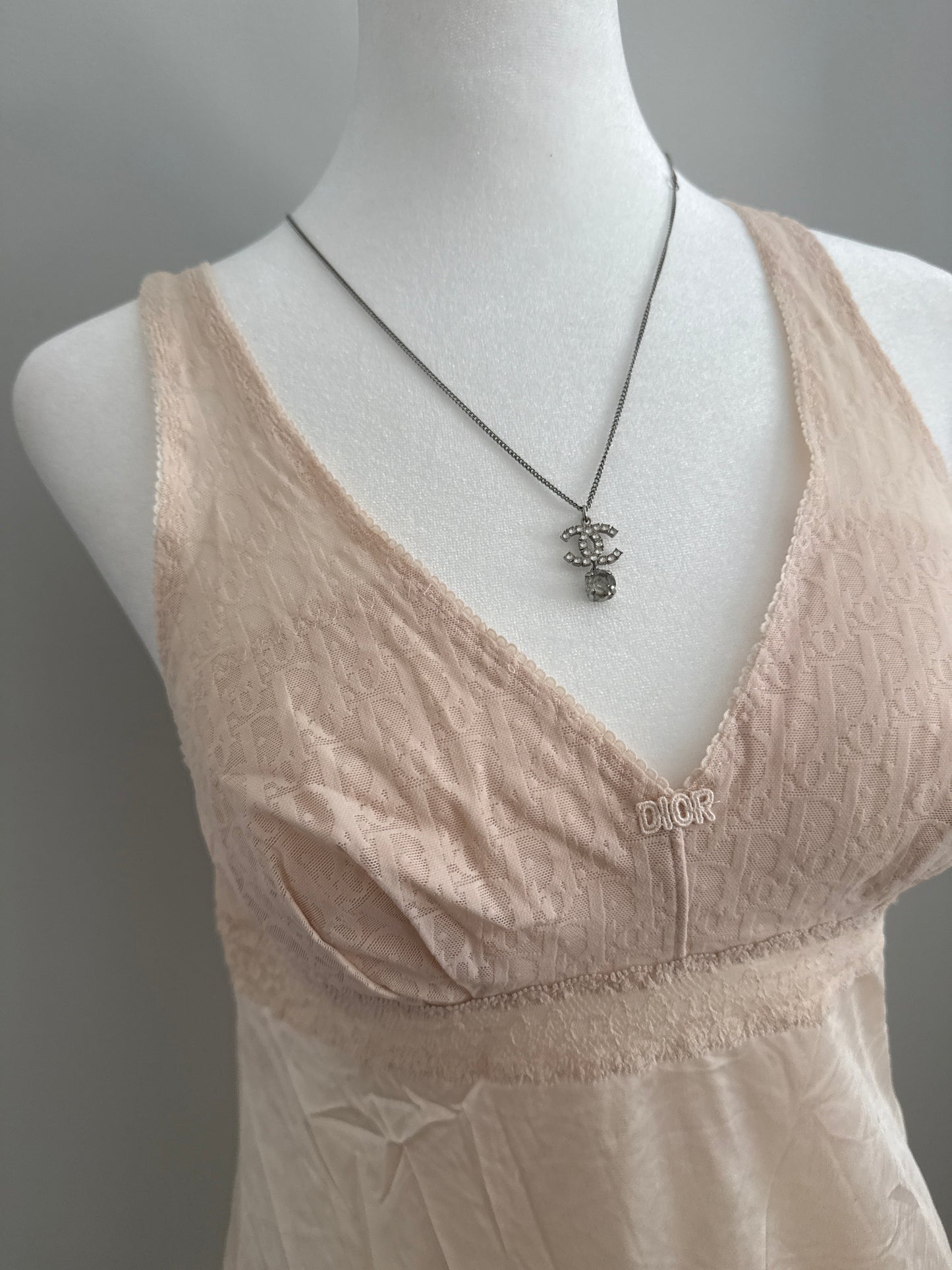 pink guava martini slip dress