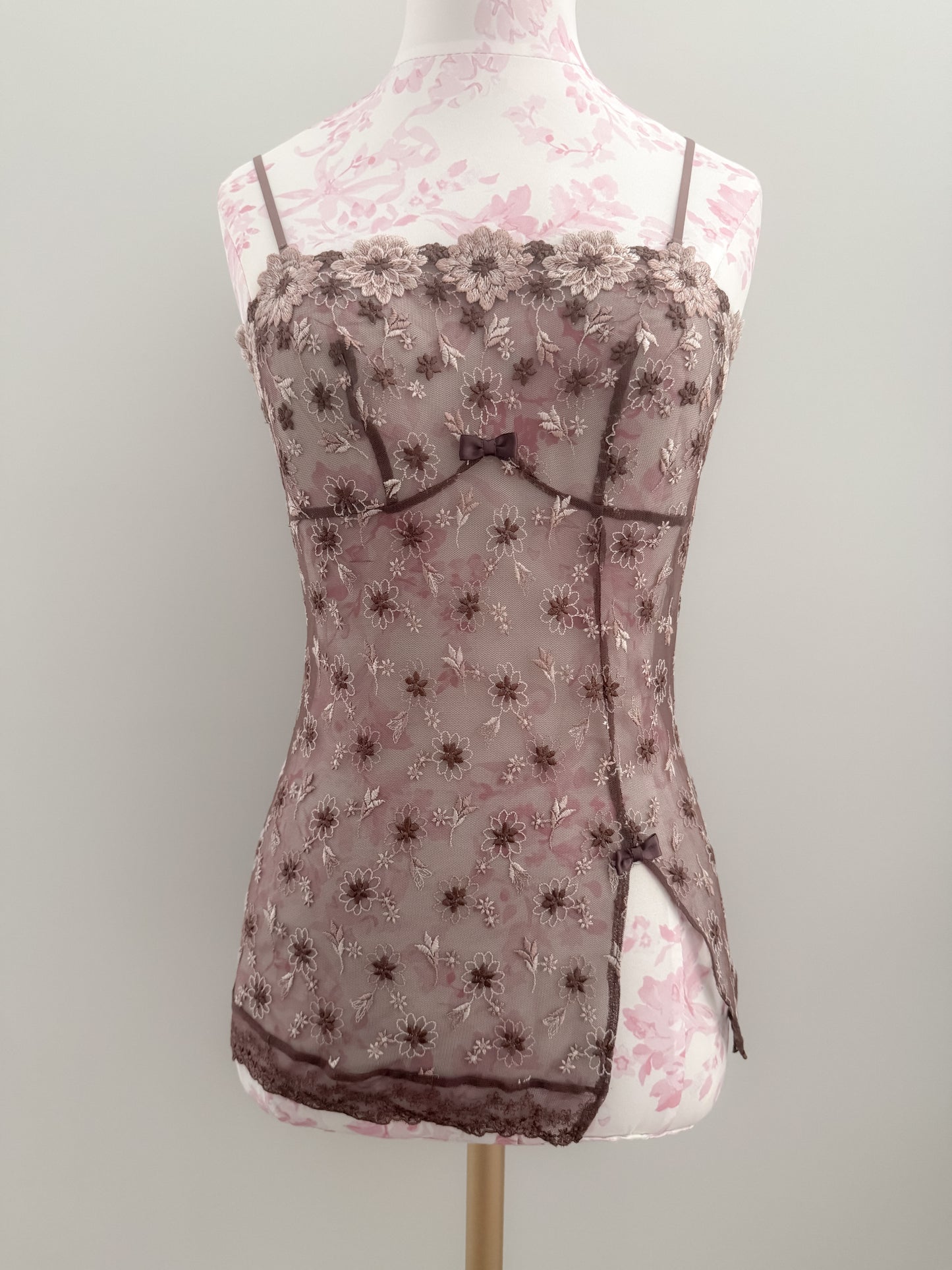 driftwood rose martini camisole