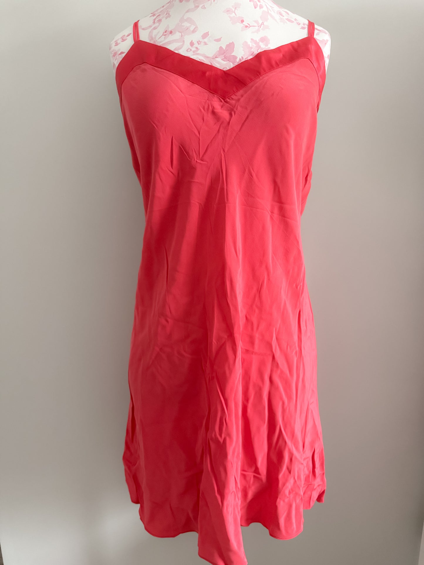 hibiscus kiss martini slip dress