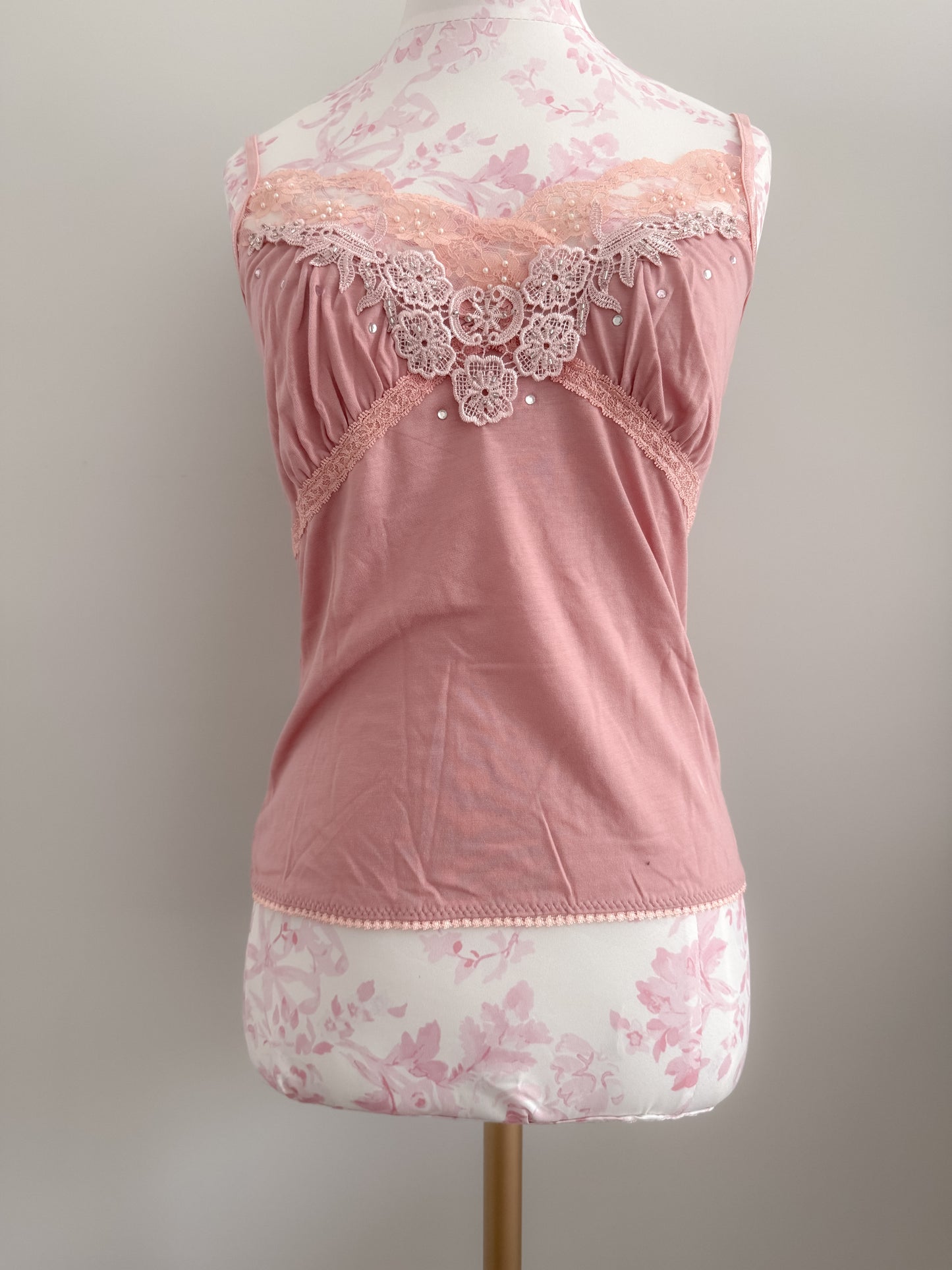 rose nectarine bloom margarita camisole
