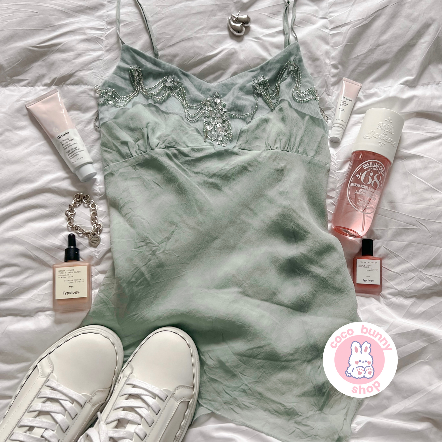 jellyfish sequin beaded top