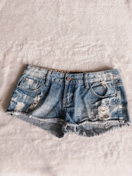 downtown safari bunny shorts