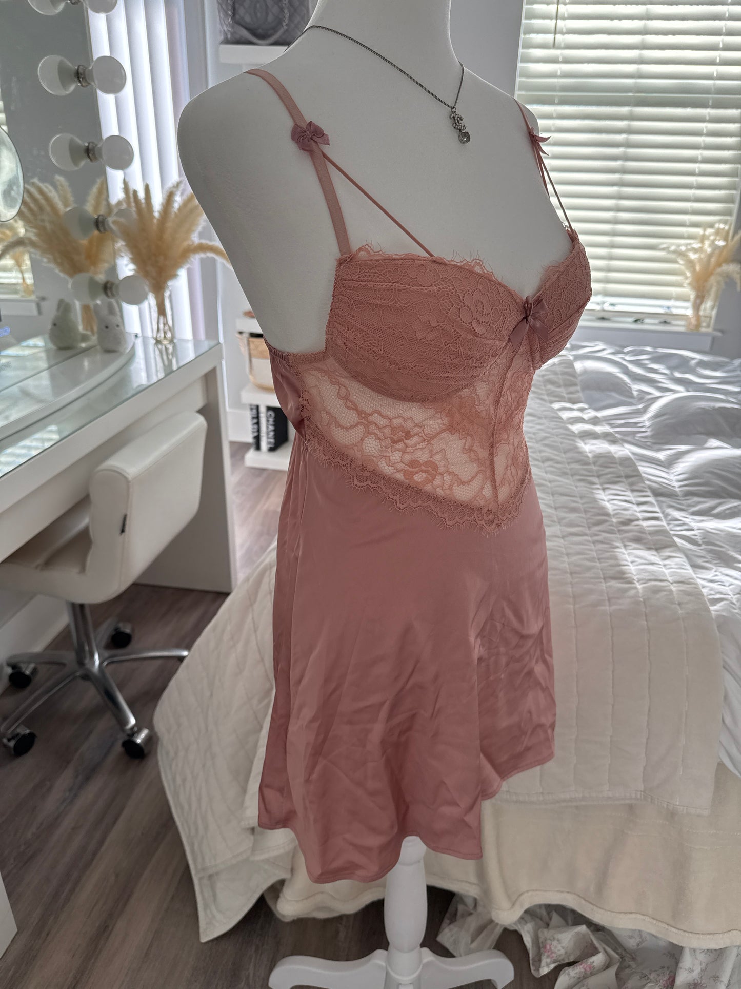 strawberry mojito slip dress