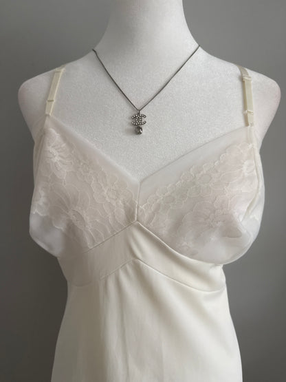 coconut lychee blossom slip dress