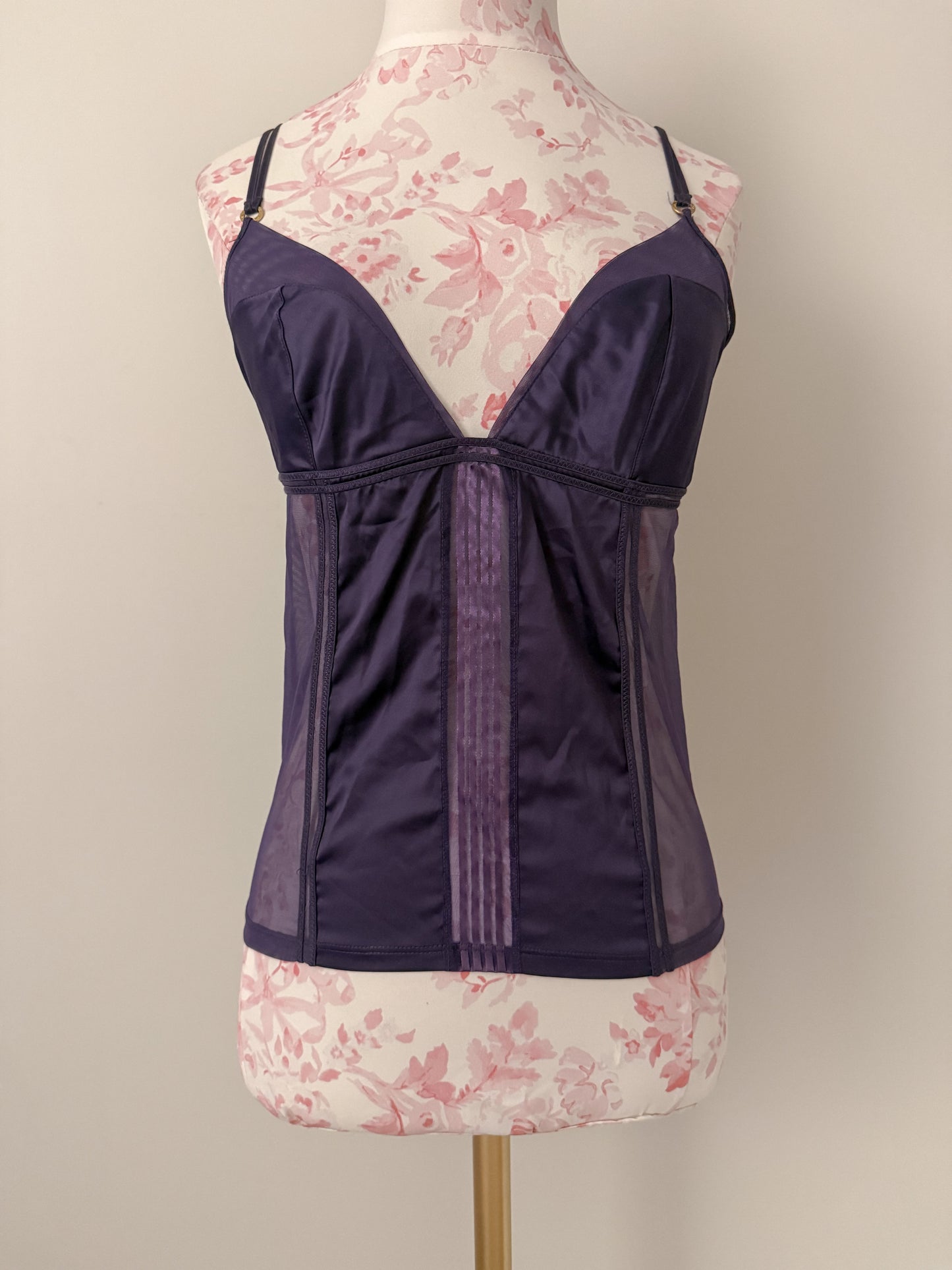 dark berry dust martini corset
