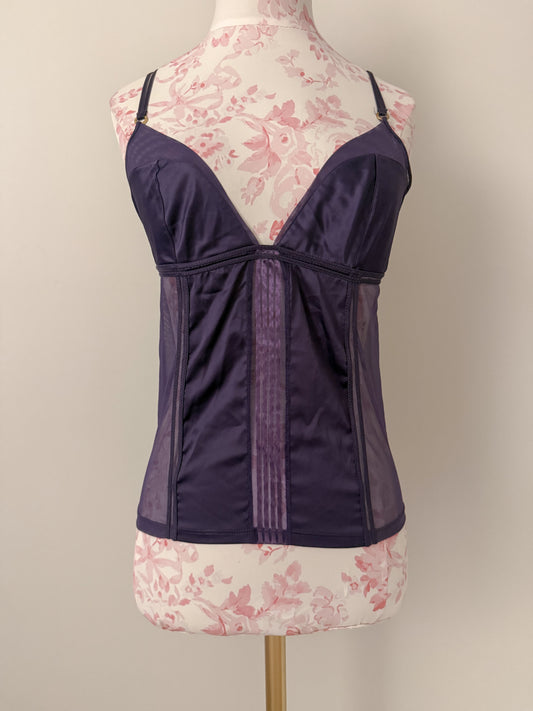 dark berry dust martini corset