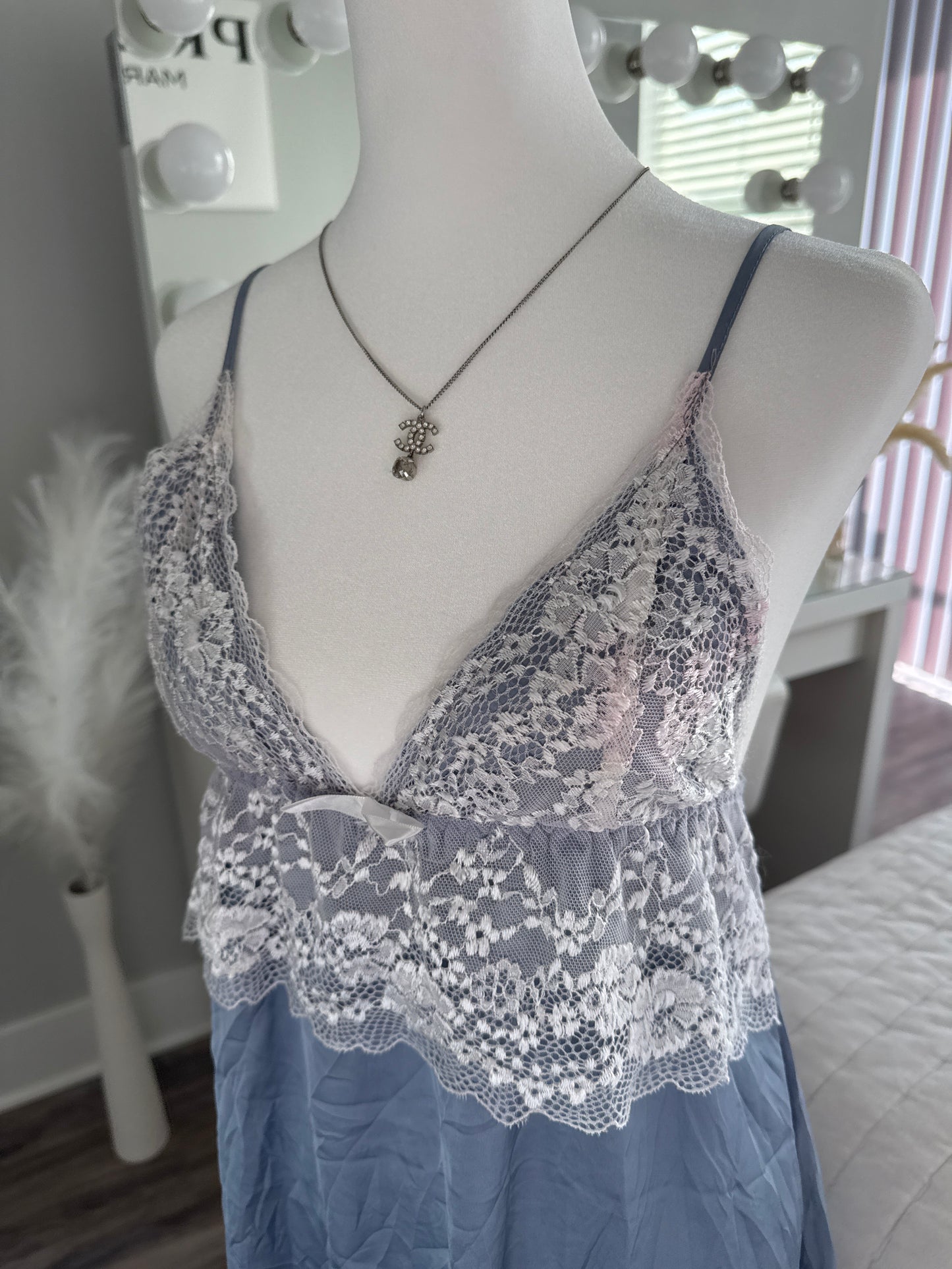 blueberry thyme refresher slip dress