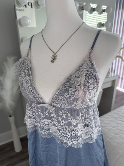 blueberry thyme refresher slip dress