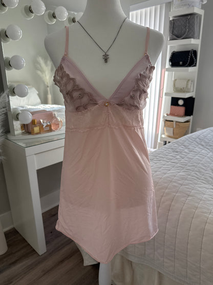 strawberry guava cocktail slip dress