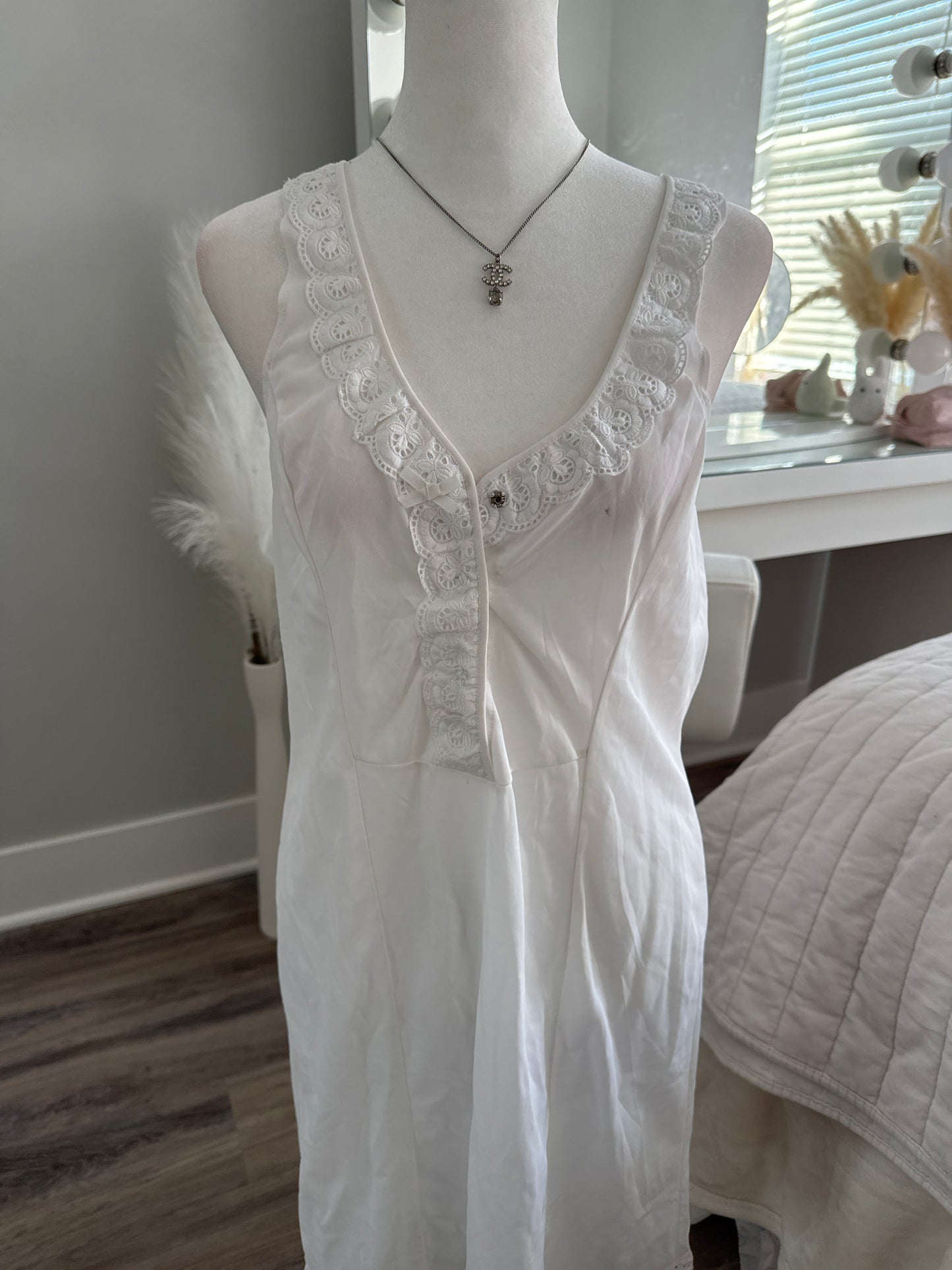 white currant spritzer slip dress