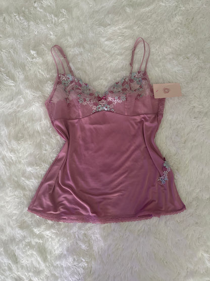 rhubarb sparkling rosé camisole