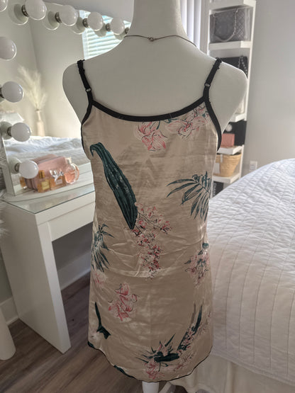 palm summer spritz cocktail slip dress