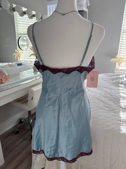 spiced plum refresher slip dress