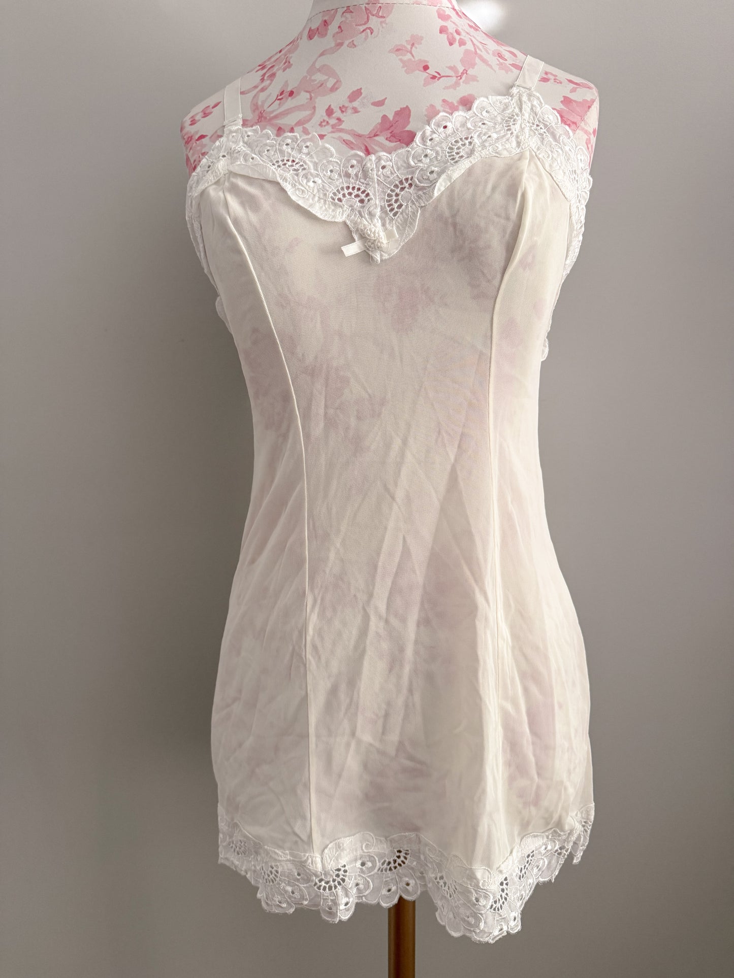 pear chiffon angel martini slip dress