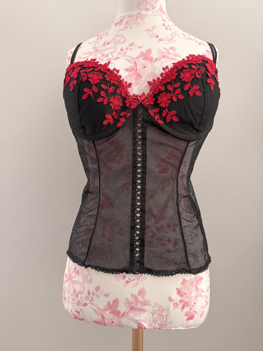 black truffle berry cocktail camisole