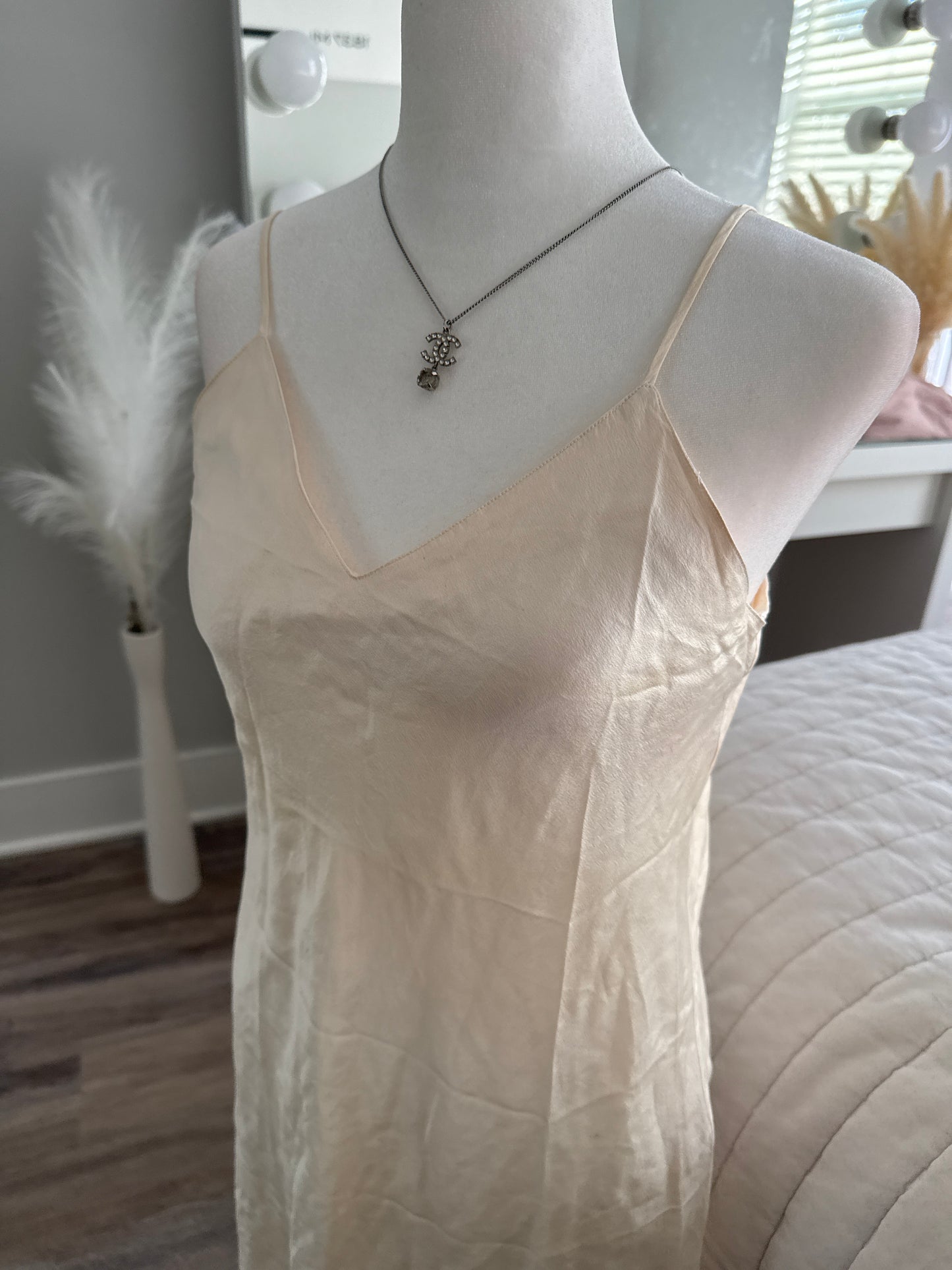 cantelope salted margarita slip dress