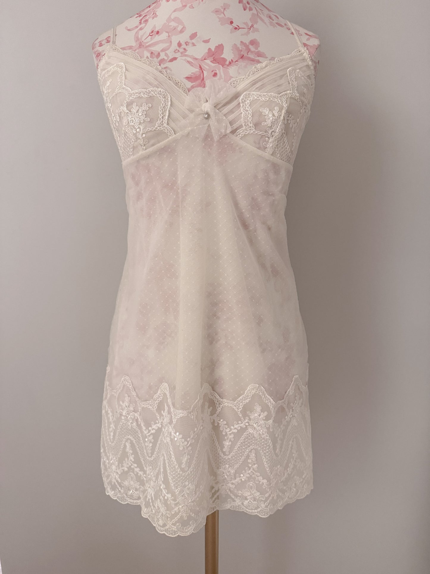 ivory nectar swirl mimosa babydoll
