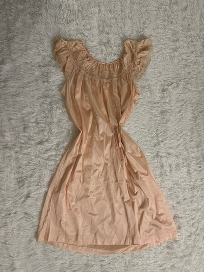 blush blossom sangria slip dress