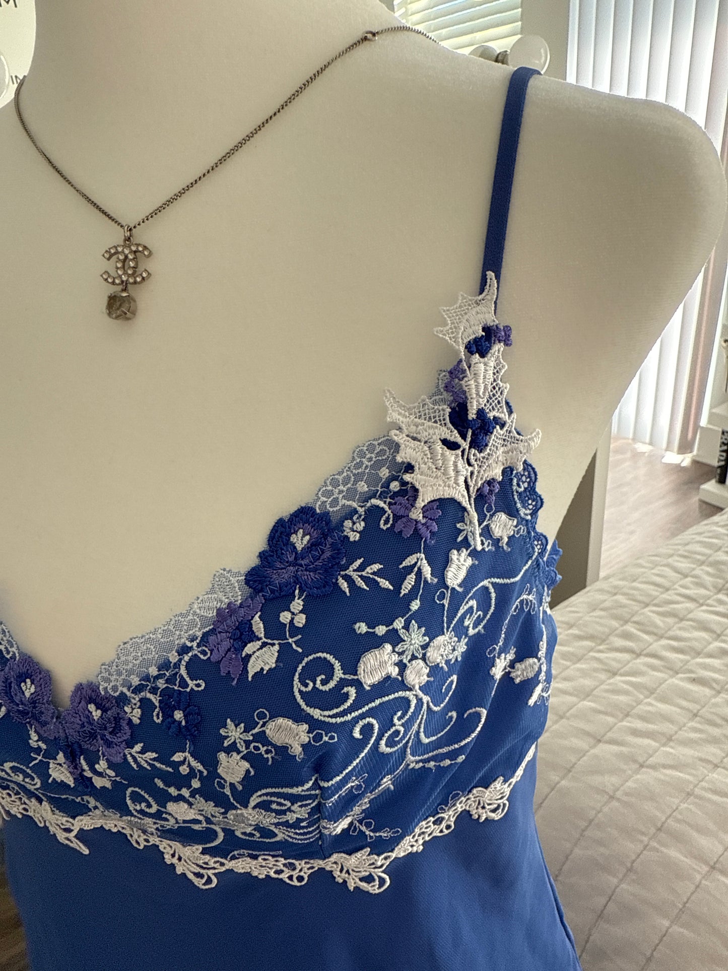 blue raspberry jello shot slip dress