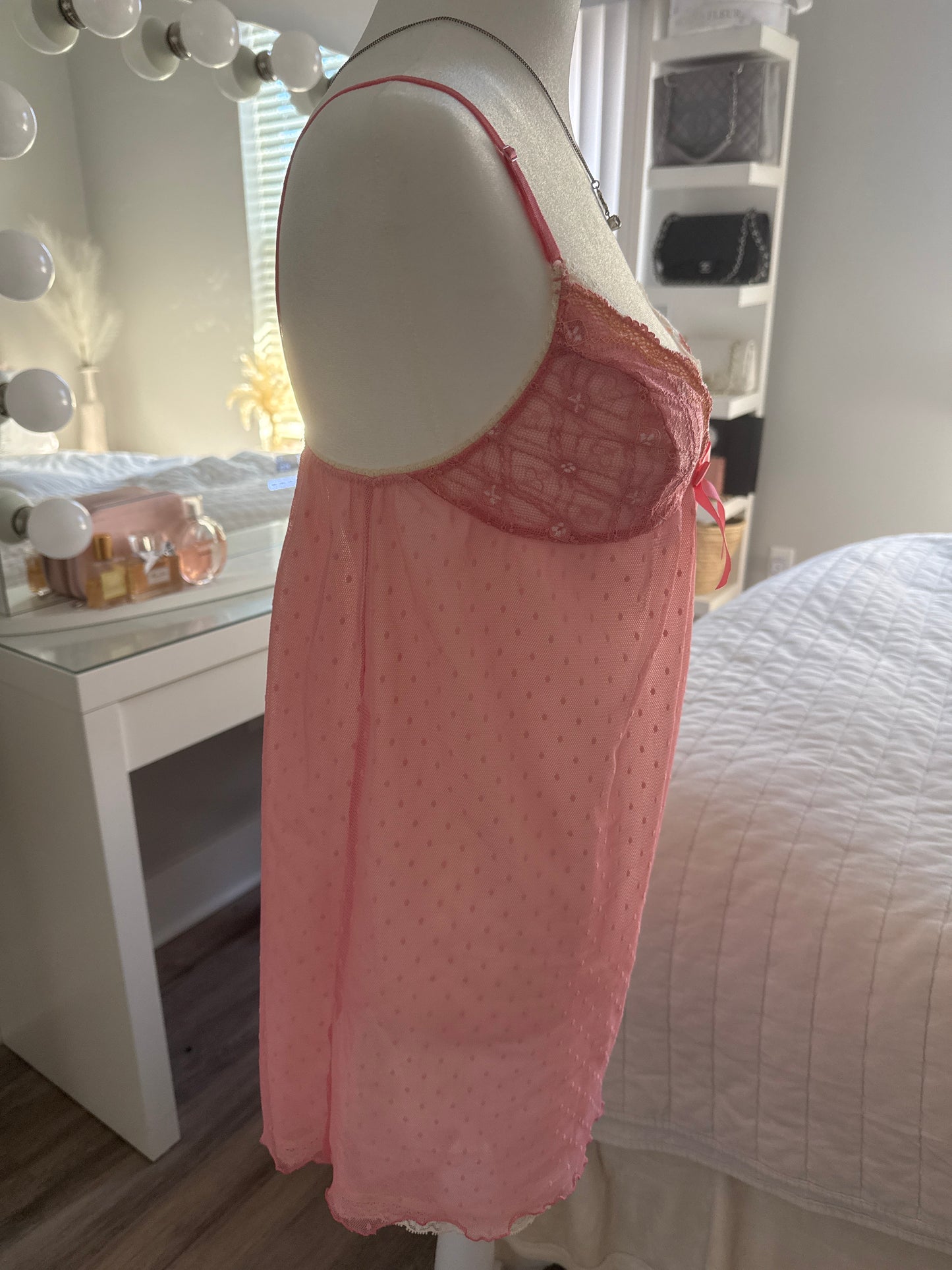 pink lemonade cocktail slip dress