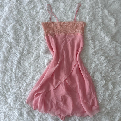 pink peony spritz cocktail slip dress