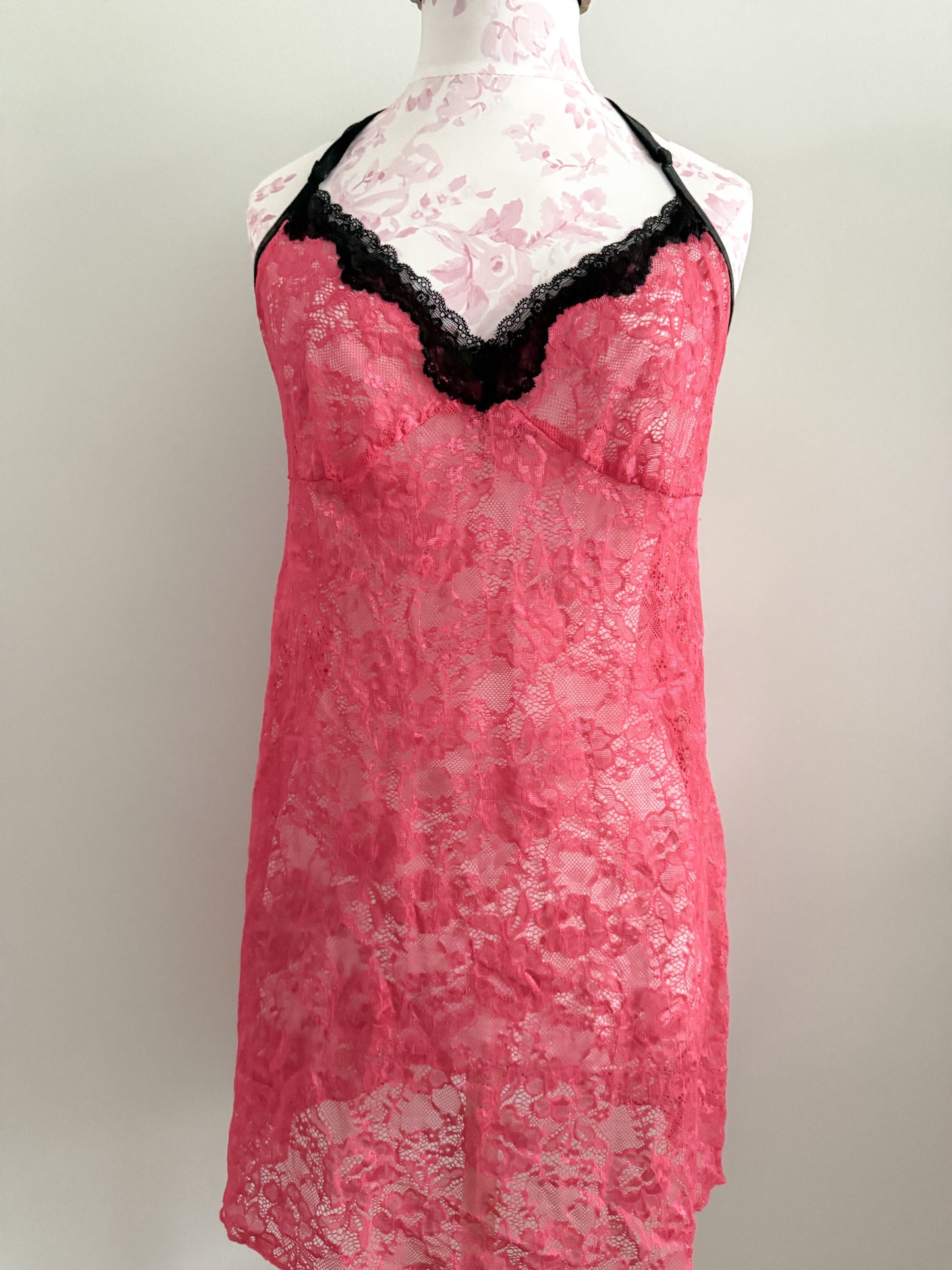 cherry hibiscus negroni cocktail slip dress