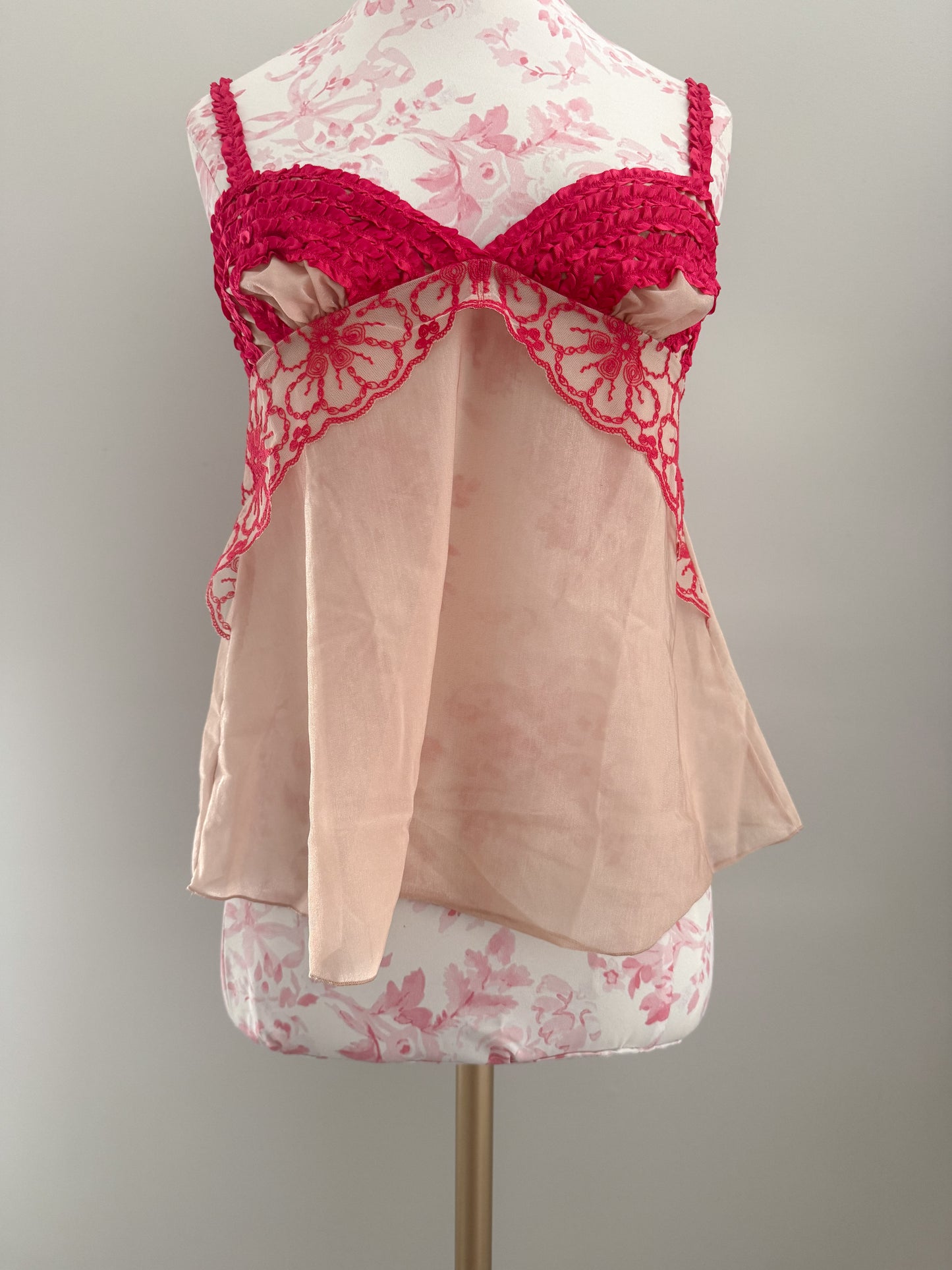 frozen cherry crystal fizz camisole