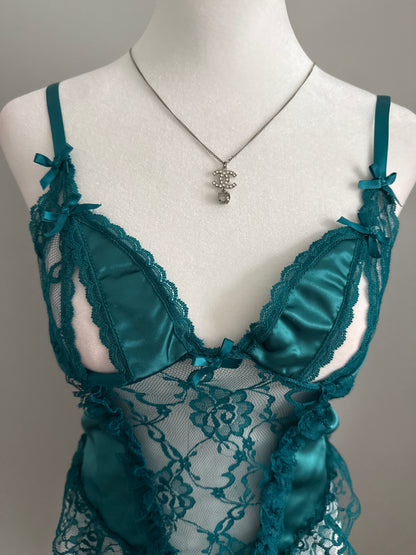 mint pine fizz martini corset