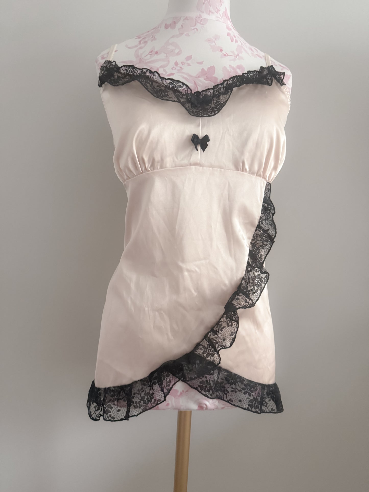 black fennel fizz cocktail slip dress