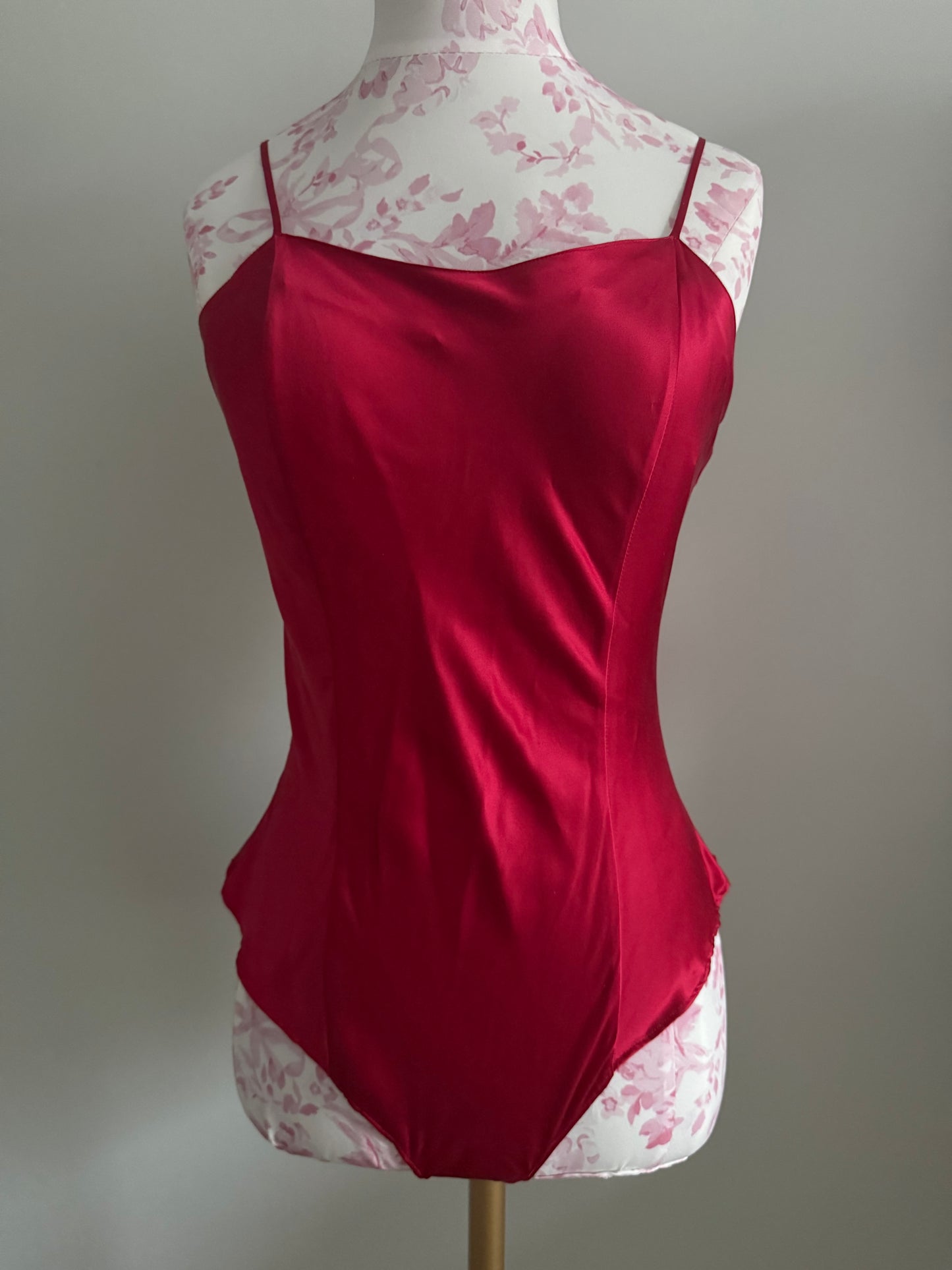 cherry bliss martini bodysuit