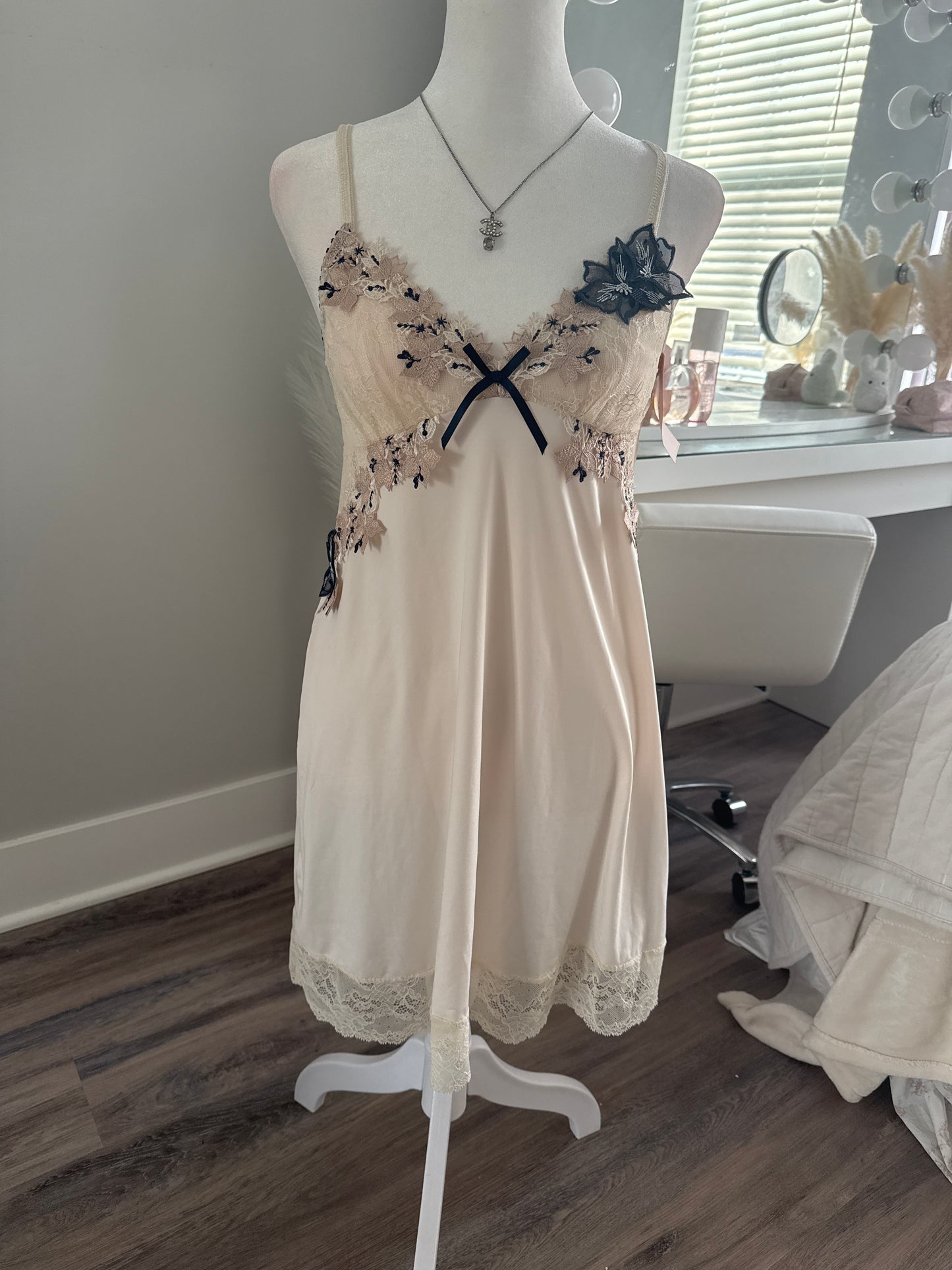 lavender vanilla martini slip dress