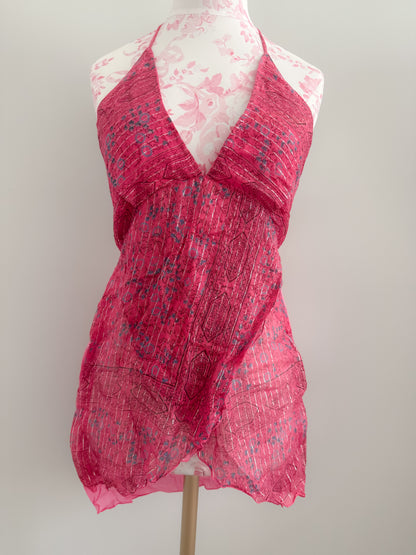 ruby saffron blossom cocktail camisole