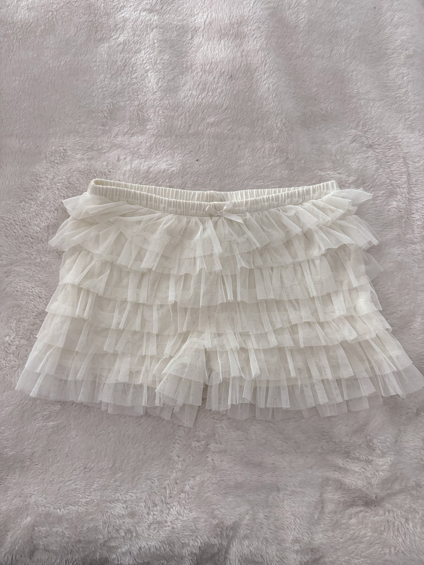 coconut milk spritz martini ruffle shorts