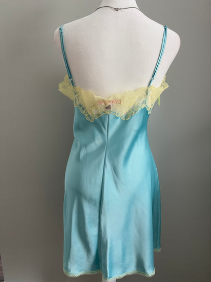 golden wave rum punch slip dress