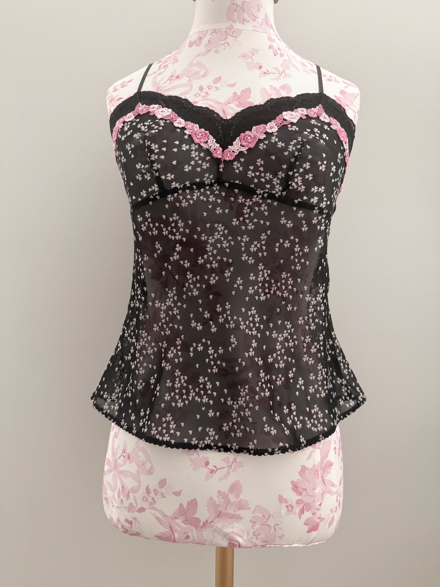 charred plum cooler camisole