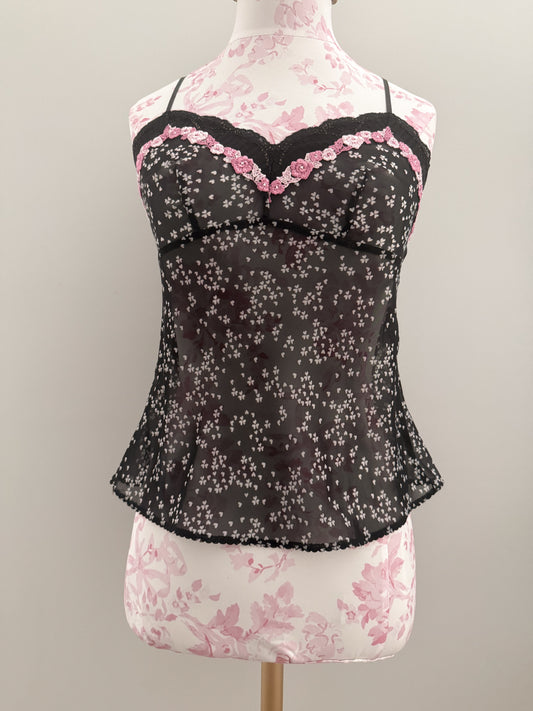 charred plum cooler camisole