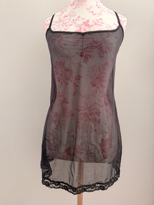 winter licorice nectar margarita slip dress