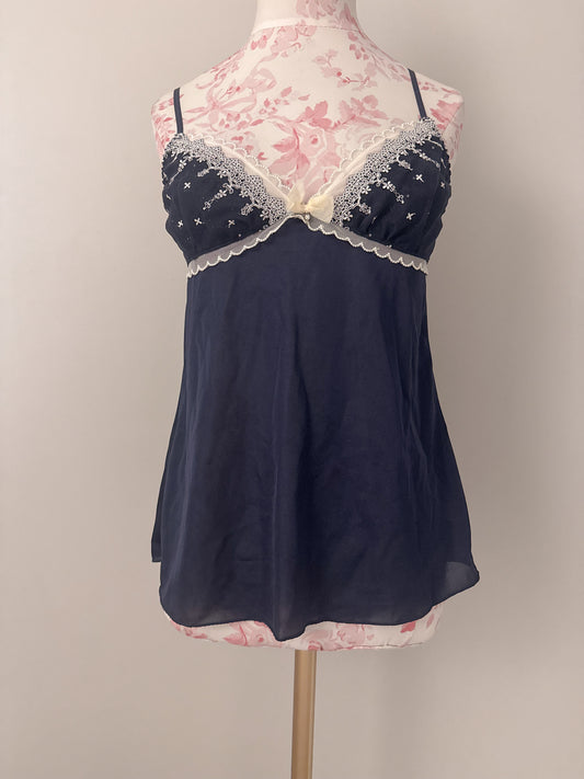 blueberry dusk swirl martini babydoll