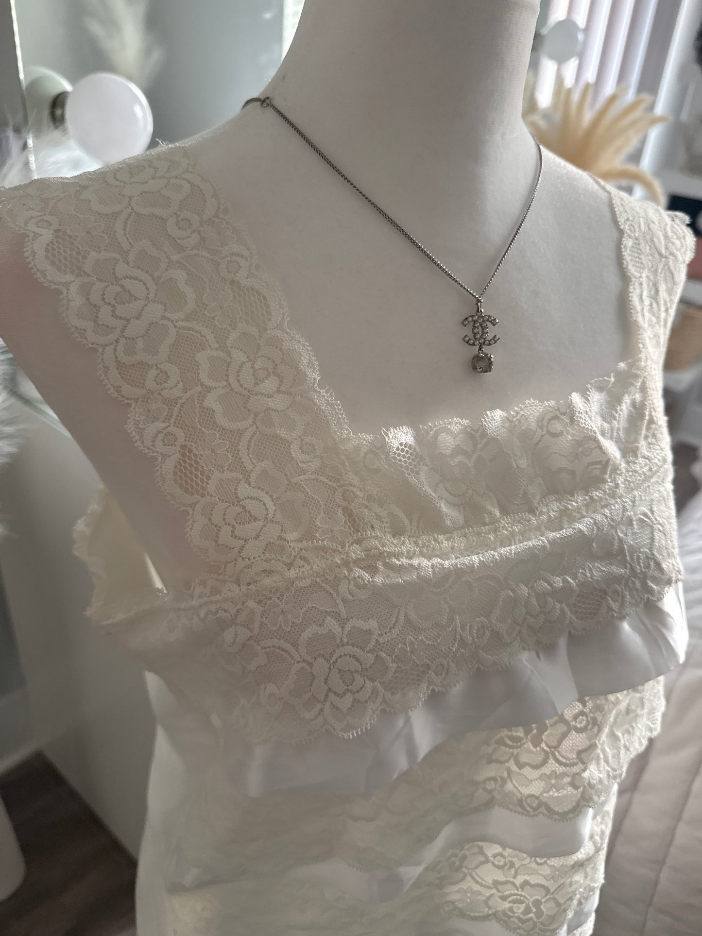 white cranberry cosmopolitan camisole