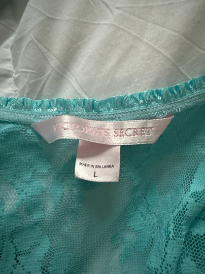 blue curaco breeze spritz slip dress