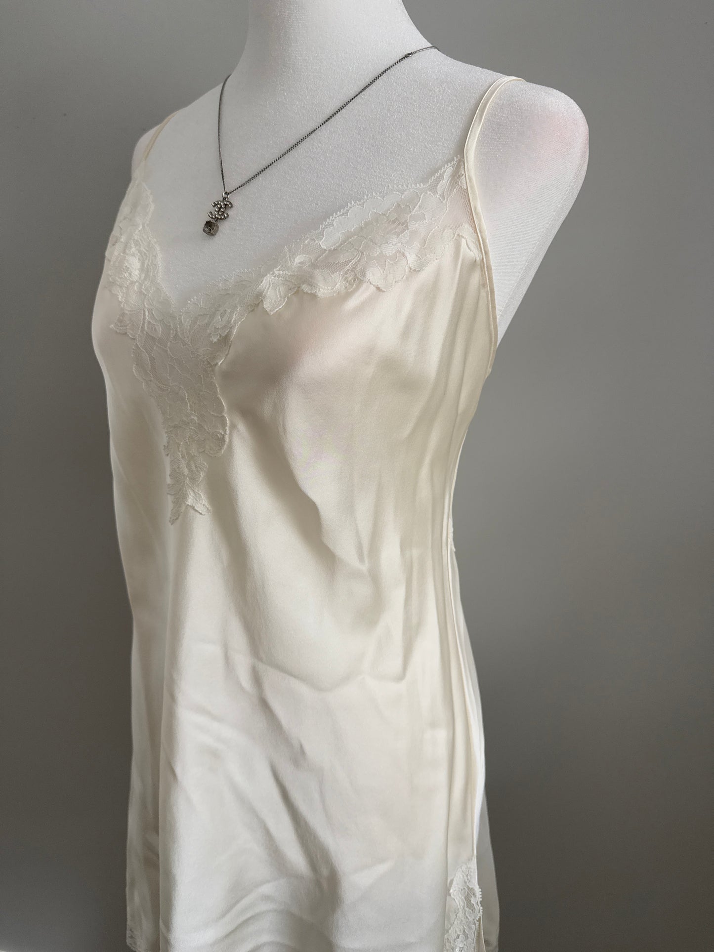 vanilla cloud martini slip dress