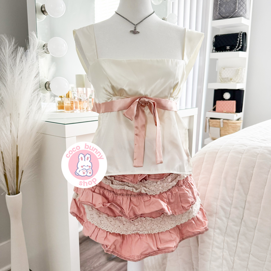 ruffle cupcake mini skort