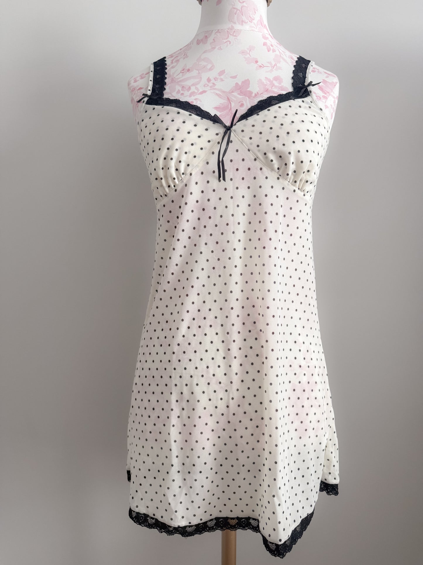 midnight lychee fizz martini slip dress