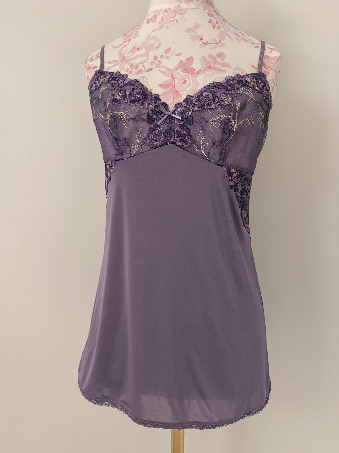 lavender creme infusion martini camisole