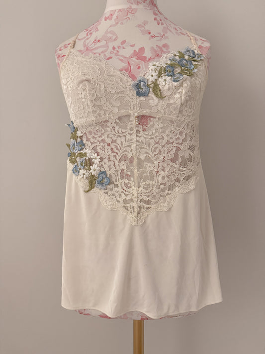 plum petal veil spritzer camisole